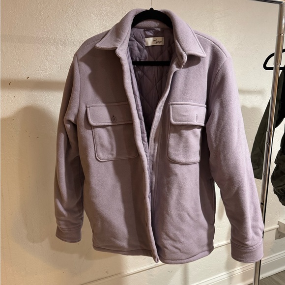 Aritzia Jackets & Blazers - Aritzia Lavender Teddy Jacket